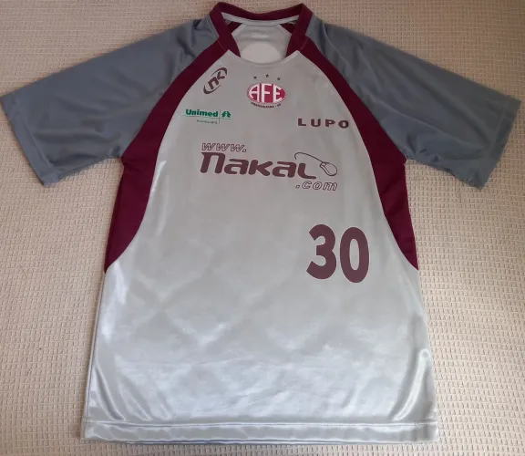 Camisa Ferroviaria, tam. Gg. Treino. Cinza. Araraquara. Original.