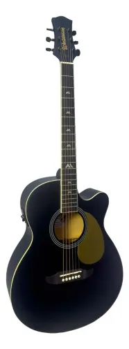 Violao Eletro-Acustico Waldman TFCE-140 BK