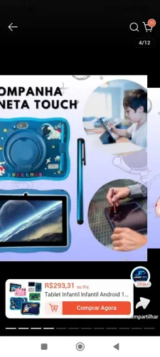 Tablet infantil Android
