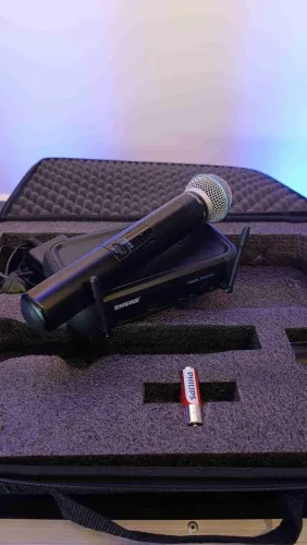 Microfone Shure Profissional Áudio Digital PGXD24 BETA 58A 