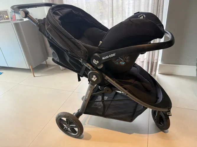 2 em 1 - Carrinho de Bebê Maxi-Cosi Gia Max + Bebê Conforto citi isofix