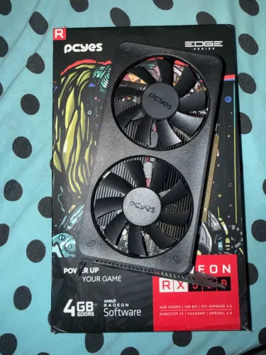 Placa de vídeo RX 550 4gb