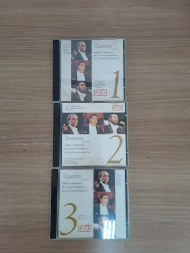 CDs Caras: Tenores - ao vivo
