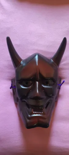 Máscara de cerâmica Hannya vinda do Japão nova