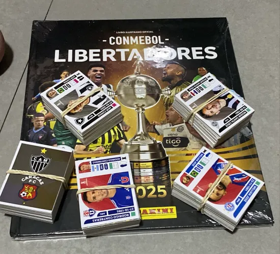 Set Completo Figurinhas Libertadores 2025 (570 Figurinhas)