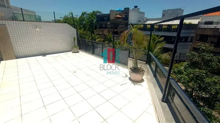 Recreio dos Bandeirantes | Cobertura 5 quartos, sendo 2 suites