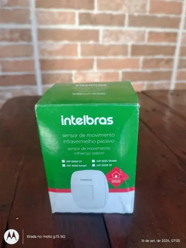 Sensor de movimento infravermelho passivo Intelbras