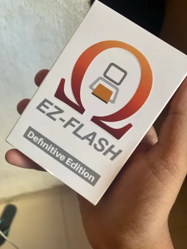 Ez flash definitive Edition + cartão de memória 32gb com 200 jogos em pt-br já baixados