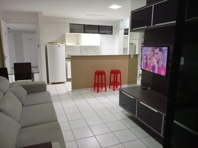 Alugo mobiliado qto e sala na Jatiúca
