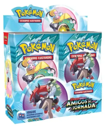 Amigos da Jornada - 2 Booster Box - Lacrada de Fabrica Copag Original Pokemon