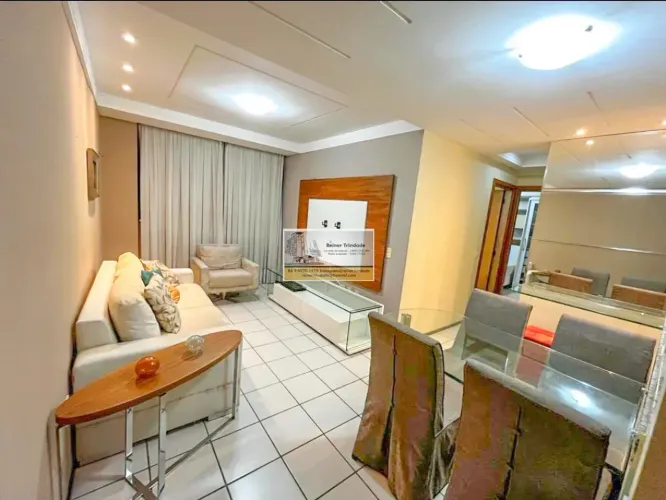 Apartamento de 2/4 para venda em Lagoa Nova, 60m², por R$335.000,00. Nada para fazer.