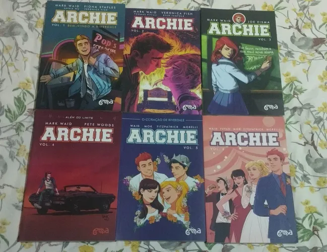HQ Archie 1-6 completo + Archie Mundo dos Mortos