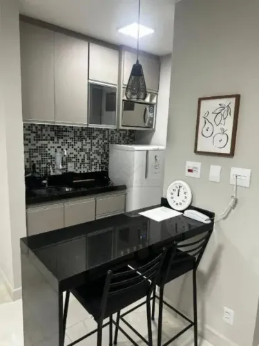 Apartamento mobiliado com 01 quarto para locação, 37 m² em Moema - São Paulo/SP