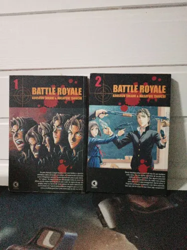 Mangá Battle Royale volumes 1 e 2