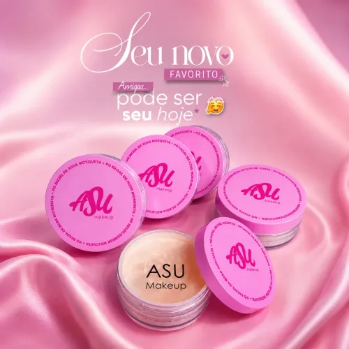 Pó solto rosa mosqueta ?