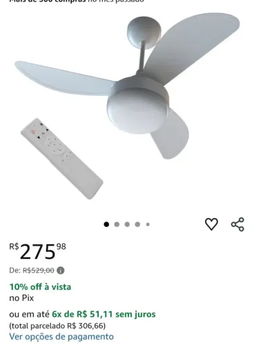 Ventilador de teto ventisol