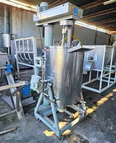 Reator / batedeira inox - 200 litros