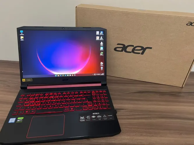 Notebook Gamer Acer Nitro 5 (Na Caixa / Estado de Novo)