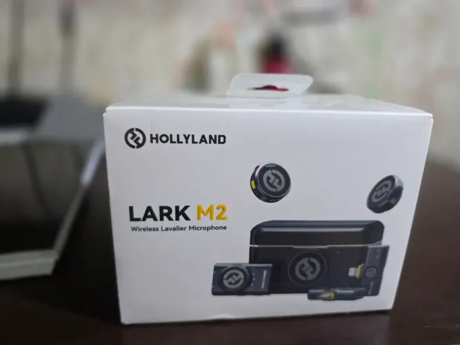 Microfone Lapela Sem Fio Hollyland Lark M2 Combo - Novo Lacrado na Caixa