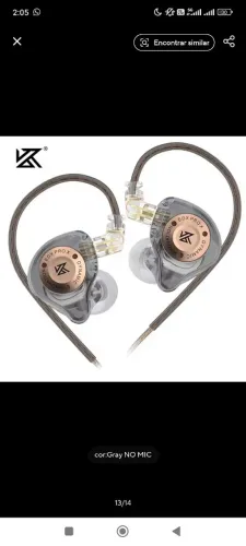 KZ EDX Pro X IEM alta fidelidade graves fortes cabo destacável novo lacrado