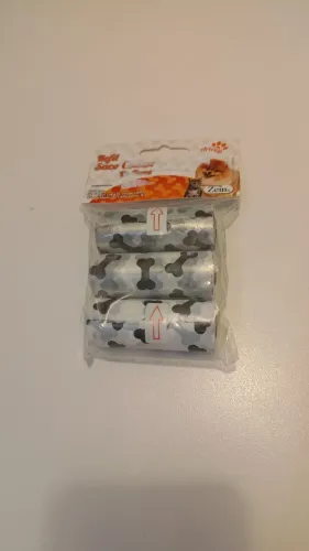 Kit Refil Saco Coletor De Fezes Pet Cata Caca 3 Rolos Zein