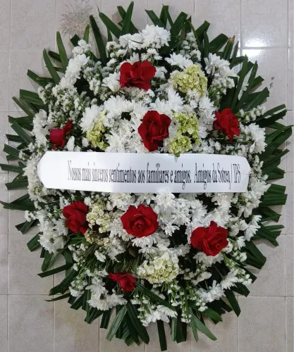 Coroa de flores