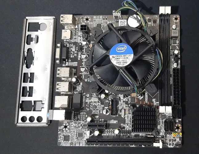 Placa mae e processador