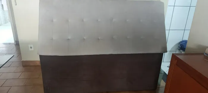 Cabeceira com baú p/ cama Queen