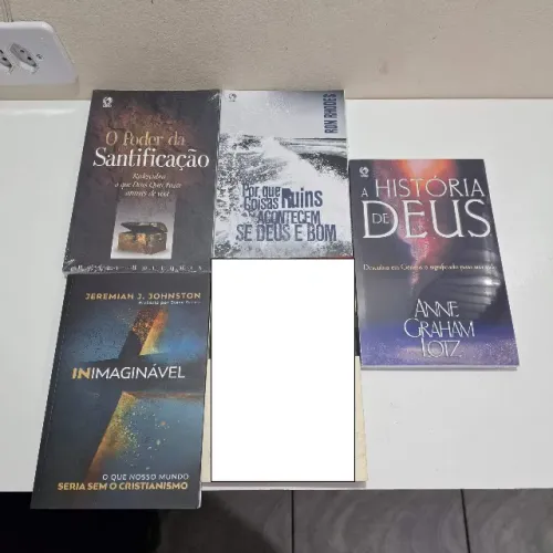 Kit 4 Livros Gospel Evangélico CPAD