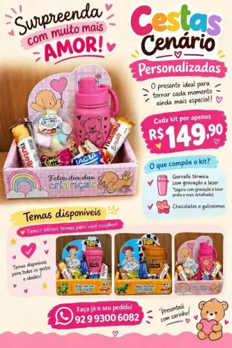 KIT PARA O DIA DAS CRIANÇAS 