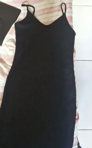 vestido tudinho preto