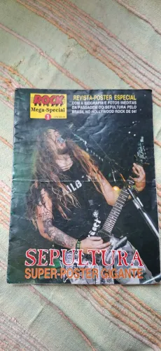Sepultura Poster raro Max Cavalera