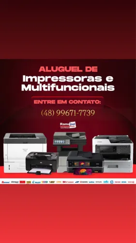 Locação de impressoras