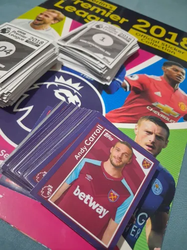 50 figurinhas da Premier League 2018 sem repetição