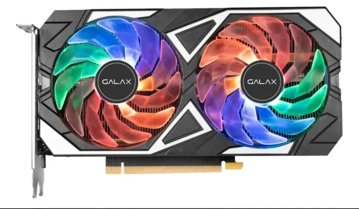 RTX 3050 8GB GALAX 8K CORES ARGB ZERADA CAIXA MANUAIS 