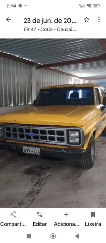 Ford F-1000 S. S. Diesel / S.s. Diesel Turbo 1980