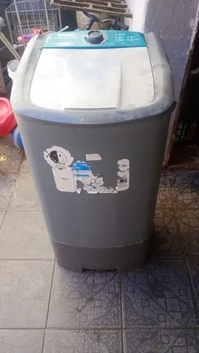 Tanquinho funcionando só falta a correia