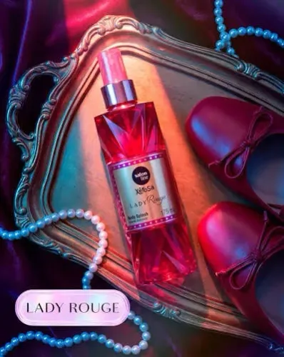 Body Splash Xêrosa Lady Rouge 175ml Salon Line