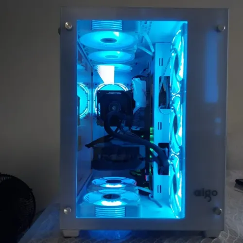 PC Gamer Aquário White | RTX 3060 Ti | 32GB RAM | SSD 1TB | Roda Tudo no Ultra