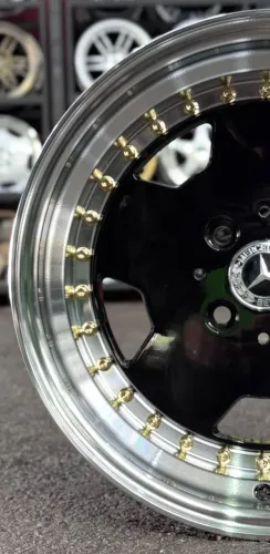 rodas aro 15 Furação 4x100 Mercedes monobloco