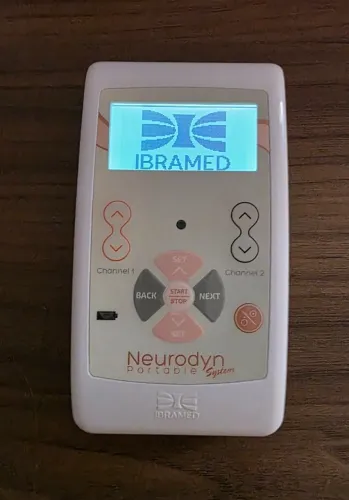 Neurodyn Compact Correntes Russa Aussie Tens Fes Aparelho de Eletroestimulação 5 em 1