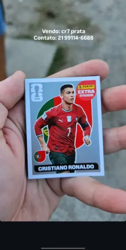 Figurinha extra cr7
