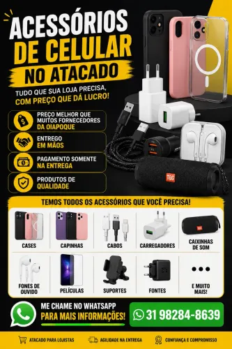 ACESSÓRIOS NO ATACADO