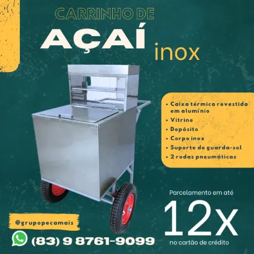 Carrinho de Açaí