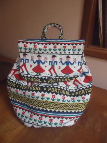 Mochila pequena de Portugal