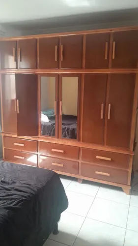 Guarda roupa novo de madeira faço entrega 2700 triplex 6 portas 6 gavetas gigante 