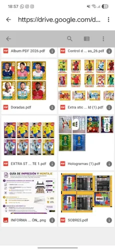 Figurinha da copa do mundo 2026 imprimir