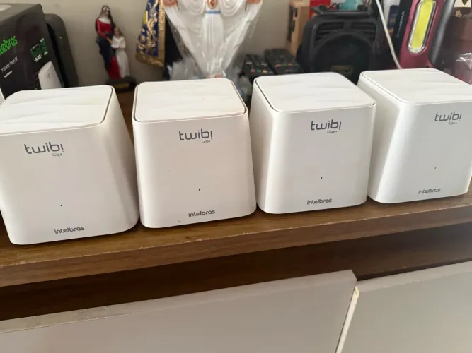2 roteadores Intelbras twib giga + rede mesh