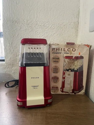Pipoqueira elétrica Philco Popnew Retrô PPI02 ar quente vermelho 1.2 kW