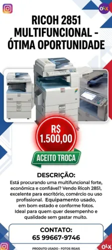 Impressoras multifuncionais